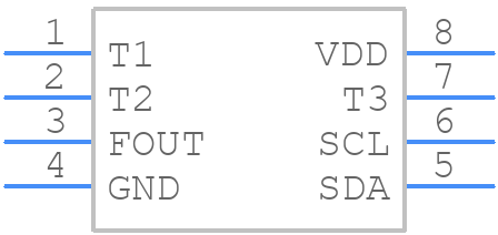 AB-RTC-TA-32.768kHz-2-T3 - ABRACON - PCB symbol