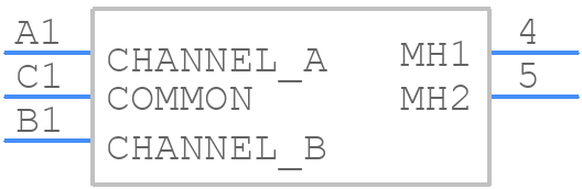 PEC12R-4125F-N0024 - Bourns - PCB symbol