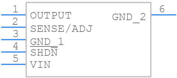 LT1529IQ-5 - Analog Devices - PCB symbol