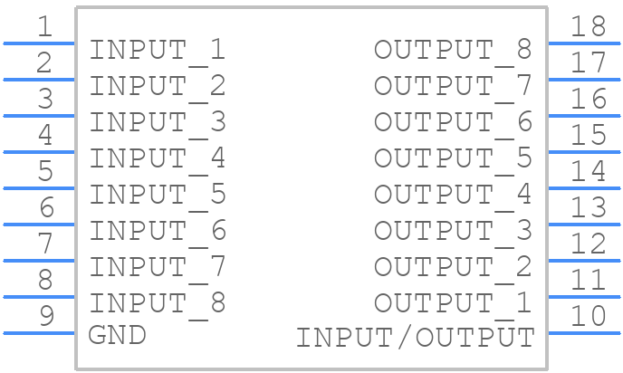 ULN2803A - UMW - PCB symbol