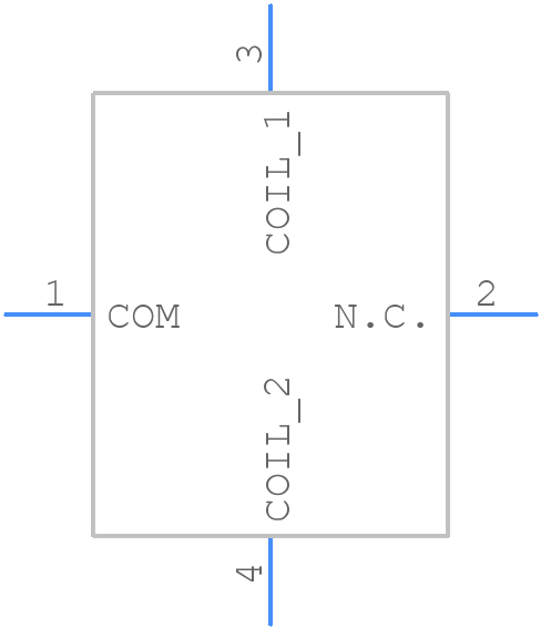 65-1-B-12/1 - Pickering - PCB symbol