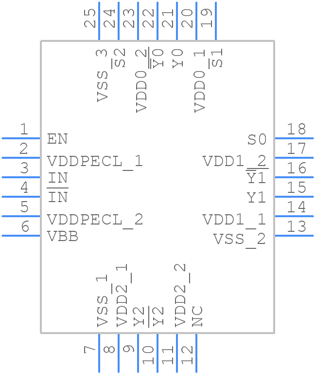 CDCP1803RGER - Texas Instruments - PCB symbol