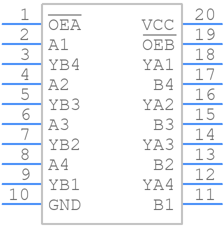MC74VHCT244ADTR2G - onsemi - PCB symbol
