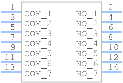 SDA07H0SBR - LITTELFUSE - PCB symbol