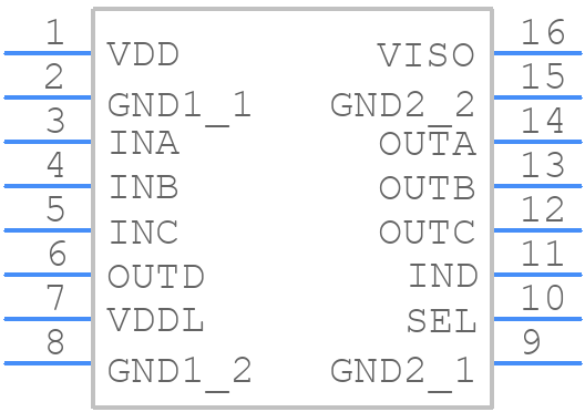 NSIP9841W0-Q1SWR - NOVOSENSE - PCB symbol