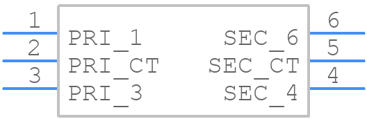 42TL003-RC - Xicon - PCB symbol