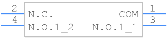 KSC441JD - LITTELFUSE - PCB symbol