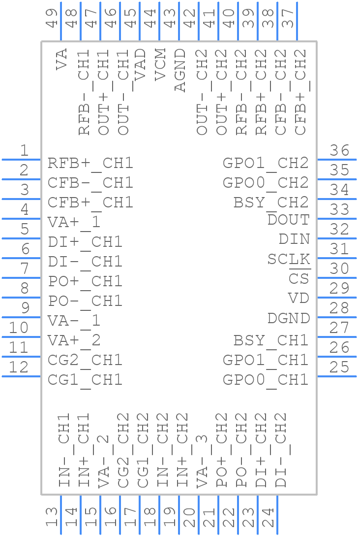 THAT6261 - THAT CORPORATION - PCB symbol