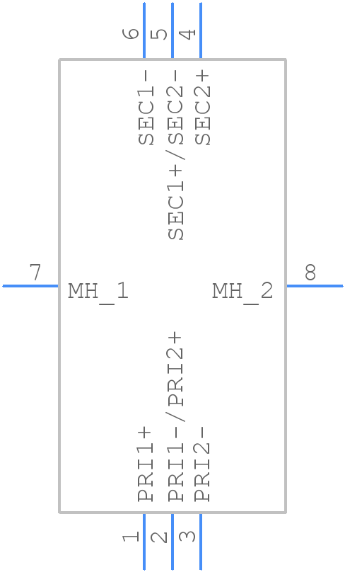 42TL019-RC - Xicon - PCB symbol
