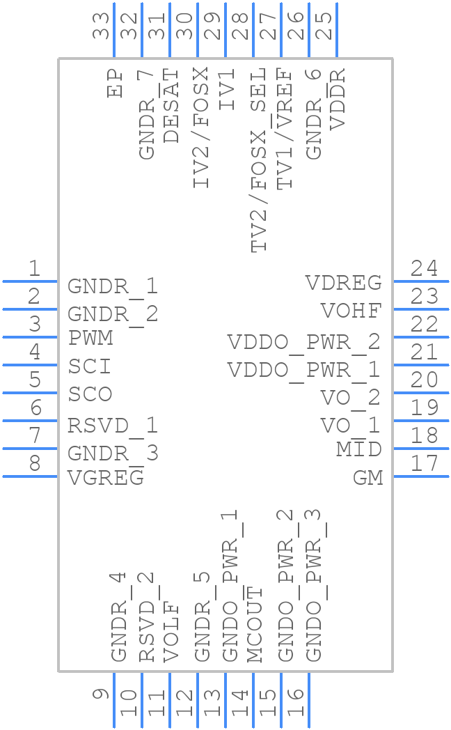 Si82911A-AF - Skyworks - PCB symbol
