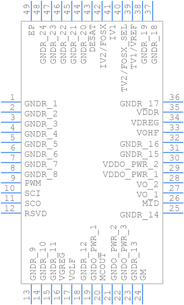 Si82913A-AF - Skyworks - PCB symbol