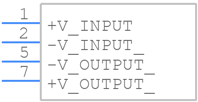 AM2DM-2412SH60EZ - aimtec - PCB symbol