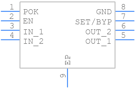 AS1364-BTDT-33 - ams OSRAM - PCB symbol