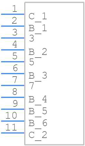 6MBI15LS-060 - FUJI ELECTRIC - PCB symbol