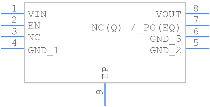 AP7582EQ-33MP-13 - Diodes Incorporated - PCB symbol