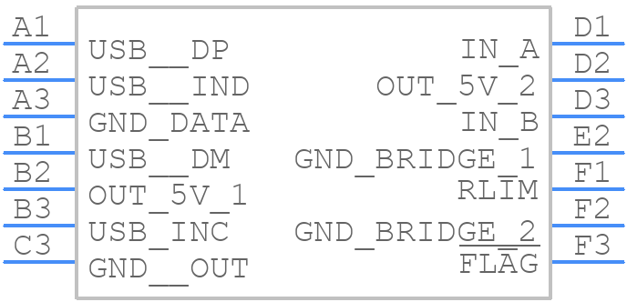 OCVPB22-14F6 - STMicroelectronics - PCB symbol