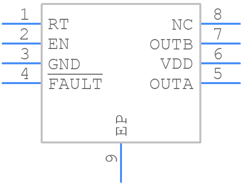 NSIP3266E-DHMSR - NOVOSENSE - PCB symbol