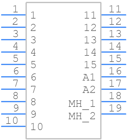 CBM17W2M57R70T0/AA - Positronic - PCB symbol