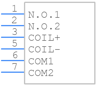 100-2-A-12/2D - Pickering - PCB symbol