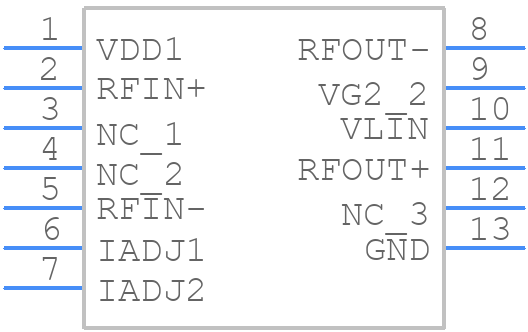 QPL1827TR13 - Qorvo - PCB symbol