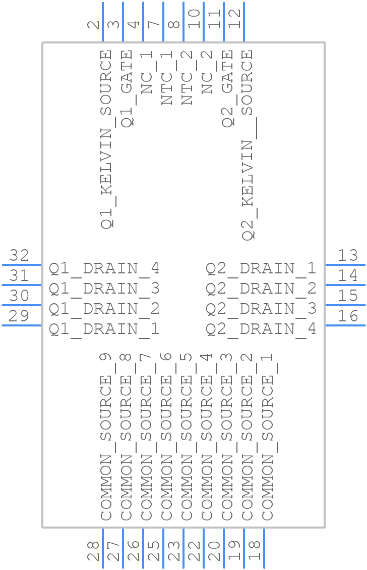 MSCSM170DUM11T3AG - Microchip - PCB symbol
