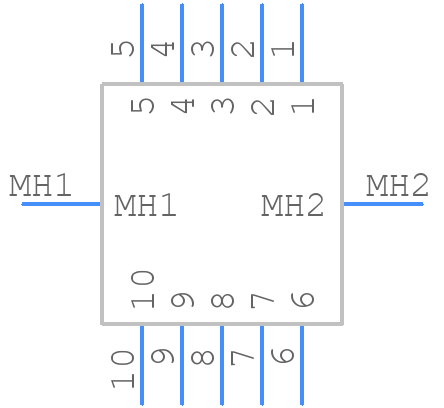M80-5131042 - Harwin - PCB symbol