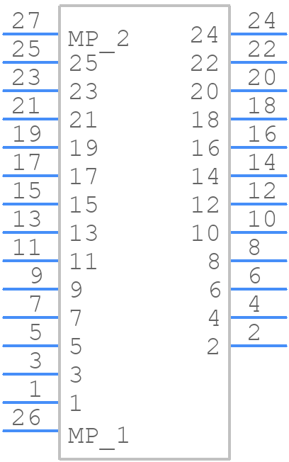 FH58S-25S-0.2SHW - Hirose - PCB symbol