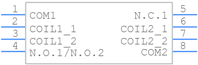 EP2-3N1S - NEXEM - PCB symbol