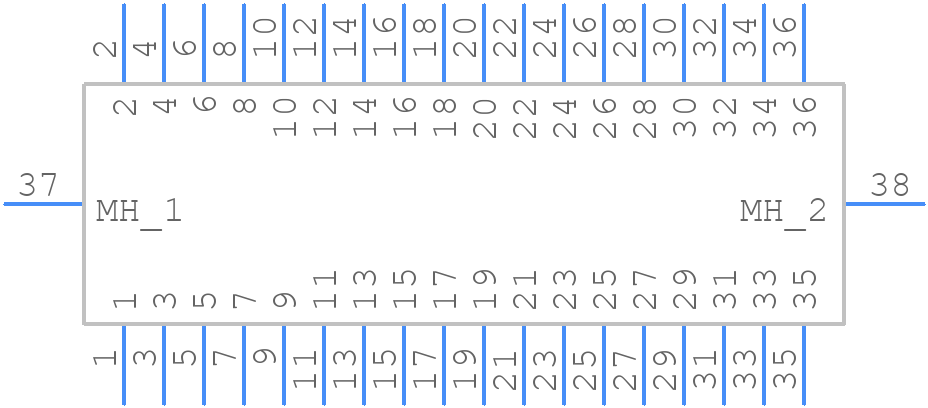 395-036-524-202 - EDAC - PCB symbol