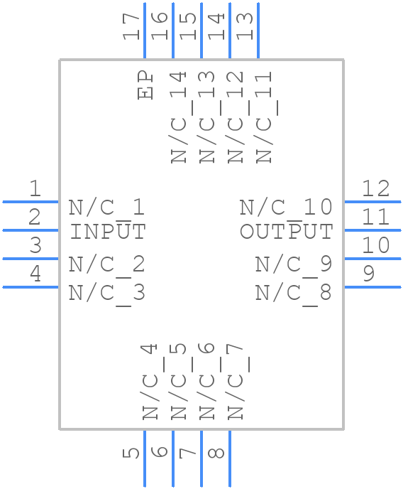 MMD-2050LSM - Marki Microwave - PCB symbol