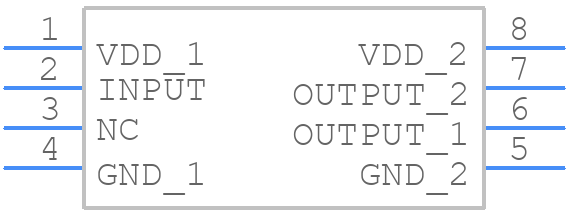 TC4420EOA713 - Microchip - PCB symbol