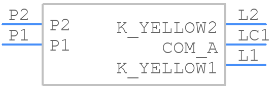 LP11EE1NCSYY - E-Switch - PCB symbol
