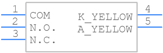 ULP12EEP1QSSCL1YELNIL - E-Switch - PCB symbol