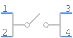 TL6150BF200QJ - E-Switch - PCB symbol