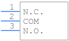 100SP4T1B1M2RE - E-Switch - PCB symbol