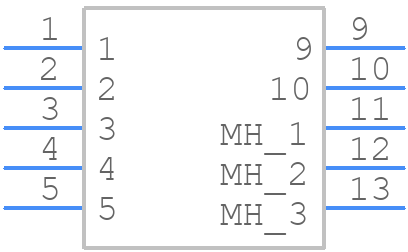 MD-50SMW - Same Sky - PCB symbol