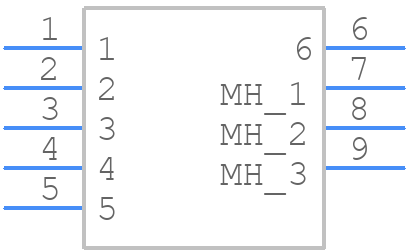MD-60SMS - Same Sky - PCB symbol