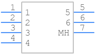 MD-60SS - Same Sky - PCB symbol