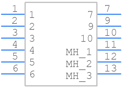 MD-70SMW - Same Sky - PCB symbol