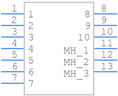 MD-80SSW - Same Sky - PCB symbol