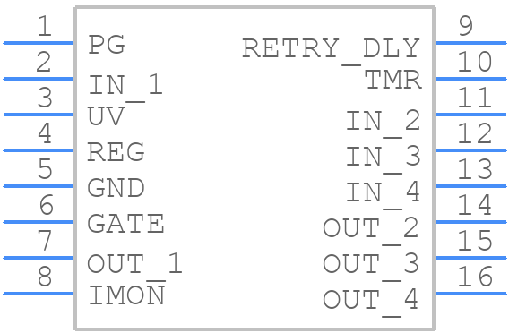 ADP15193BAFB+ - Analog Devices - PCB symbol