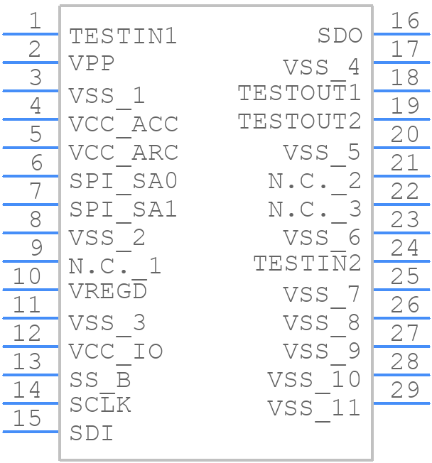 NCS10135AEPR2 - STMicroelectronics - PCB symbol