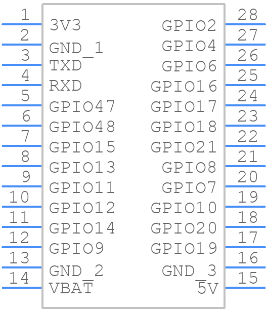 ESP32-S3-Touch-LCD-2 - Waveshare - PCB symbol