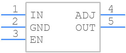 TPS7E8201QDBVRQ1 - Texas Instruments - PCB symbol