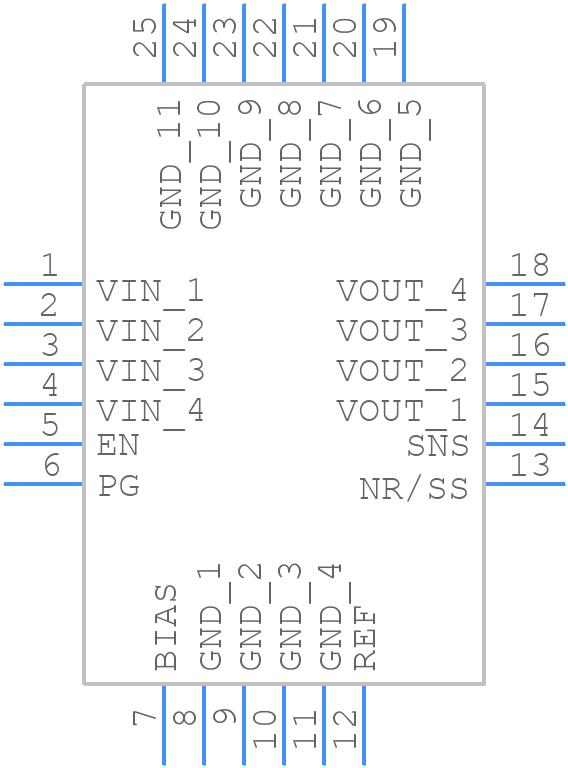 PTPS7N5901RTWR - Texas Instruments - PCB symbol