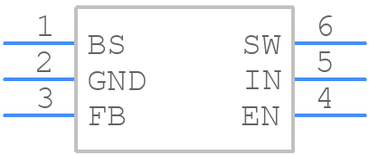 RY8401 - Rychip - PCB symbol