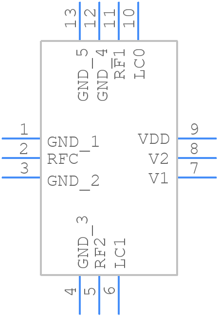 QPC6122SR - Qorvo - PCB symbol