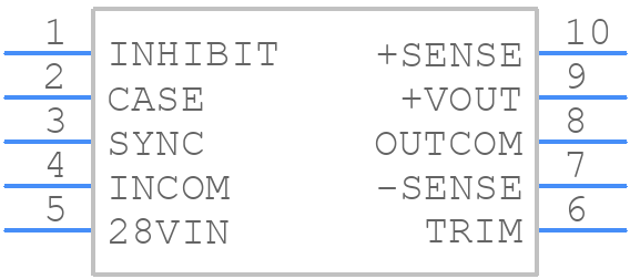 VSC30-2812S/ES+ - VPT Inc - PCB symbol