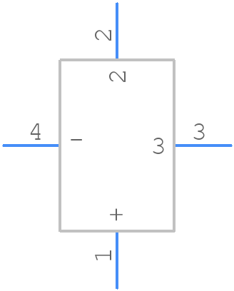 MAL216353221E3 - Vishay - PCB symbol