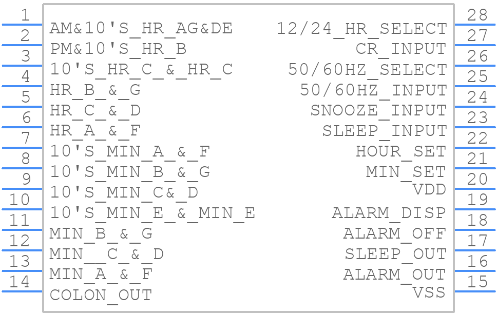 SC8560 - Hangzhou Silan Microelectronics - PCB symbol